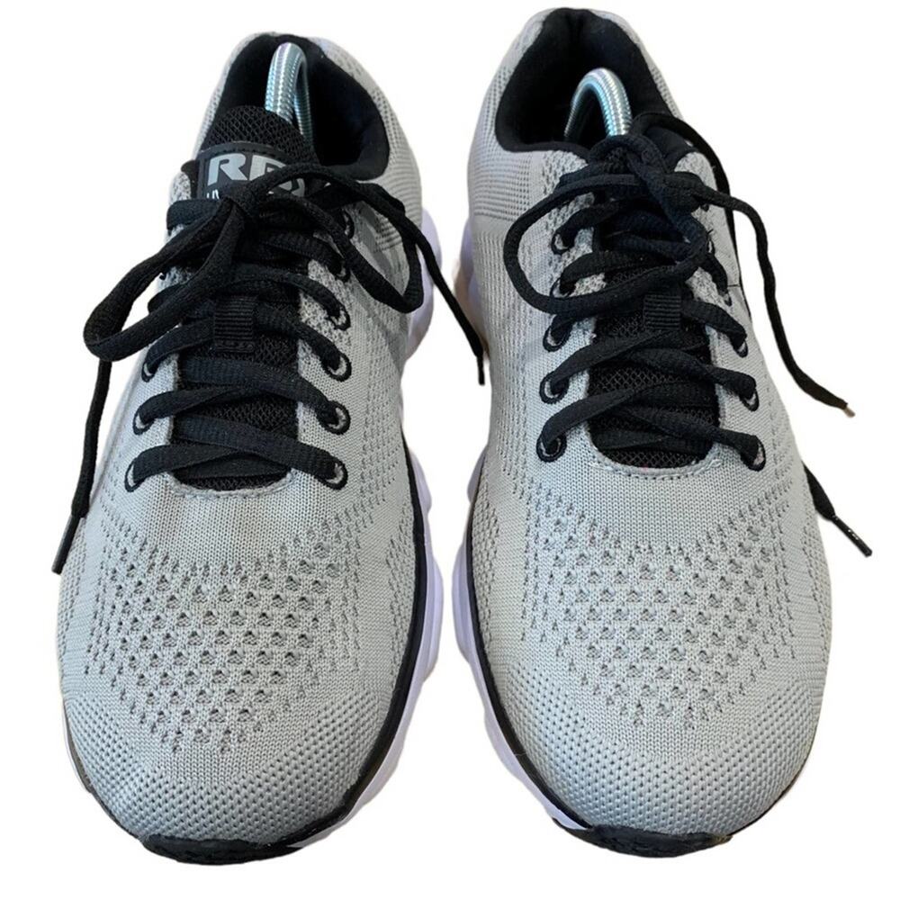 RBX knit athletic. Running training shoes   Size 8.5‎ light gray and black